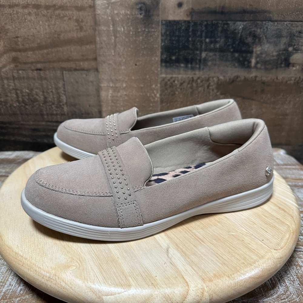 NEW Skechers Women’s Tan On The Go Leather Dreamy-She's Fancy 136242 Size 7.5 - Picture 2 of 8